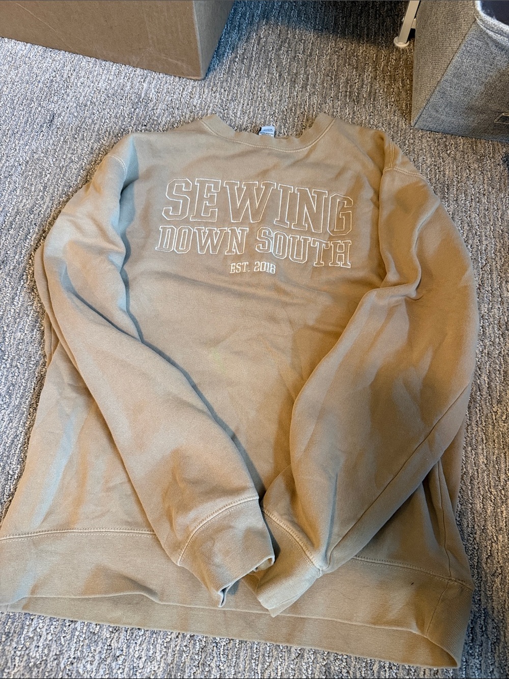 Sewing Down South Crewneck Sweatshirt